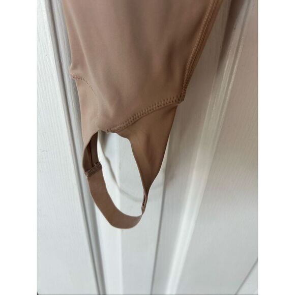 Calia Pants Women Small Beige Nude Sculpt Stirrup Leggings Workout Athleisure - Picture 5 of 7